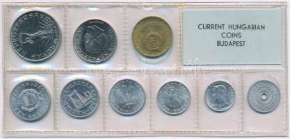 1972. 2f-10Ft (9xklf) érmés forgalmi sor fóliatokban T:1 kis patina Adamo FO5