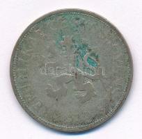 Csehszlovákia 1930. 5K Ag T:3 patina
Czechoslovakia 1930. 5 Korun Ag C:F patina 
Krause KM#11