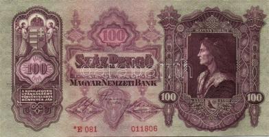 1930. "*"-os 100P (2x) egymásutáni sorszámokkal T:I