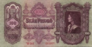 1930. "*"-os 100P (2x) egymásutáni sorszámokkal T:I