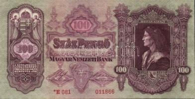 1930. "*"-os 100P (2x) egymásutáni sorszámokkal T:I