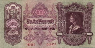 1930. "*"-os 100P (2x) egymásutáni sorszámokkal T:I
