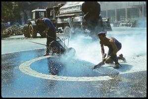 1978 Kecskeméti városképek, Vincze János (1922-1999) kecskeméti fotóművész hagyatékából 43 db vintag...