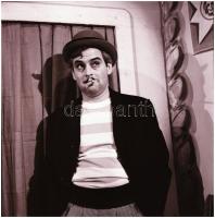 cca 1966 Moór Marianna (1943) és Latinovits Zoltán (1931-1976) színészekről készült portrék és közös...