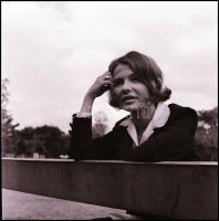 cca 1968 Törőcsik Mari (1935-1921) színésznőről készült felvételek, Kotnyek Antal (1921-1990) budape...