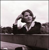 cca 1968 Törőcsik Mari (1935-1921) színésznőről készült felvételek, Kotnyek Antal (1921-1990) budape...