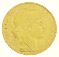 Franciaország 1906. 20Fr Au "Kakas" (6,49g/0.900) T:2,2-
France 1906. 20 Francs Au "...