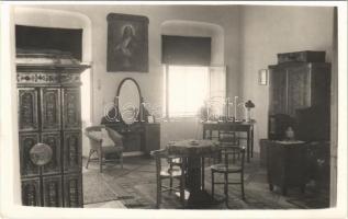 1938 Verőce, Nógrádverőce; Migazzi kastély üdülő otthon, belső. photo