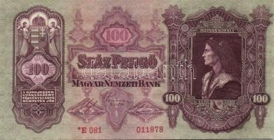 1930. "*"-os 100P (2x) kis ugrású sorszámokkal T:I