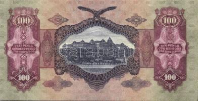 1930. "*"-os 100P (2x) kis ugrású sorszámokkal T:I