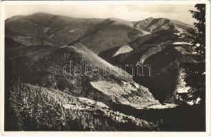 1939 Kőrösmező, Yasinia, Yasinya, Jaszinya, Jassinja, Jasina; Pietros, soutok potoka Kevele do C. Tisy / Pietrosz / mountain (Rb)