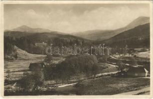 Kőrösmező, Yasinia, Yasinya, Jaszinya, Jassinja, Jasina; Hoverla a Pietros / Hoverla és Pietrosz / mountains (EK)