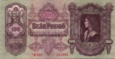 1930. "*"-os 100P (2x) egymásutáni sorszámokkal T:I