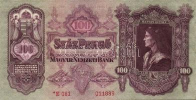 1930. "*"-os 100P (2x) egymásutáni sorszámokkal T:I