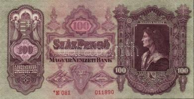 1930. "*"-os 100P (2x) egymásutáni sorszámokkal T:I