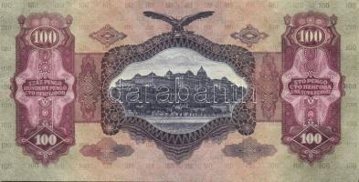 1930. "*"-os 100P (2x) kis ugrású sorszámokkal T:I