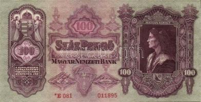 1930. "*"-os 100P (2x) egymásutáni sorszámokkal T:I