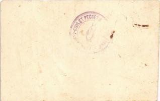 Vasvár, Iroda Tanács terem + "KATH. LEGÉNY-EGYLET PECSÉTJE VASVÁRON" (képeslapfüzetből / f...