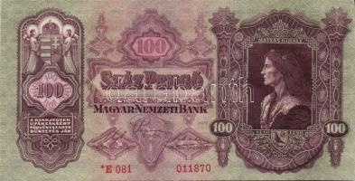 1930. "*"-os 100P (2x) egymásutáni sorszámokkal T:I