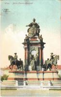 Wien, Vienna, Bécs; Maria Theresia-Denkmal / monument (small tear)