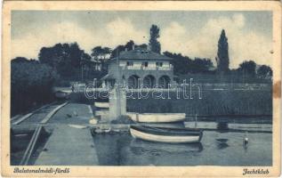 1928 Balatonalmádi-fürdő, Jachtklub (Rb)