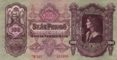 1930. "*"-os 100P (2x) egymásutáni sorszámokkal T:I