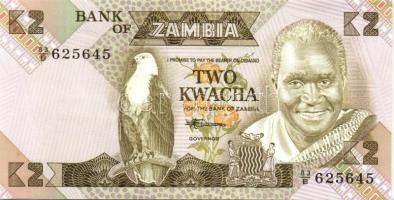 Zambia 8 klf modern bankjegy T:I