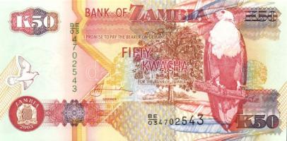 Zambia 8 klf modern bankjegy T:I