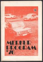 1976 Merkur Program '76, gépjármű prospektus.