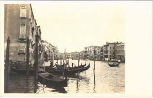Venezia, Venice; canal, boats. photo