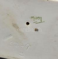 Herendi porcelán csizmás kandúr, kézzel festett, jelzett, hibátlan, m: 16 cm