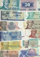 Balkán államok / Jugoszlávia, Horvátország, Bosznia-Hercegovina, Makedónia, Szlovénia, Szerbia 48 kl...