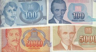 Balkán államok / Jugoszlávia, Horvátország, Bosznia-Hercegovina, Makedónia, Szlovénia, Szerbia 48 kl...