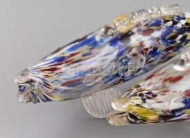 2 db muránoi üveg hal 26,5 és 29 cm