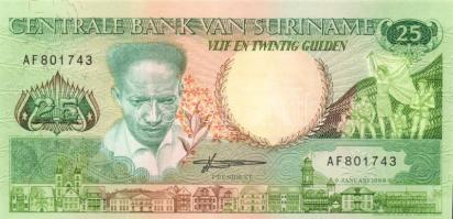 Szurinám 7 klf modern bankjegy T:I