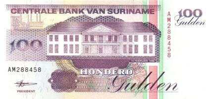 Szurinám 7 klf modern bankjegy T:I