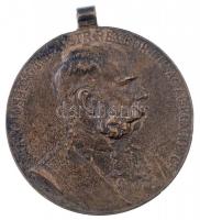 1898. Jubileumi Emlékérem Fegyveres Erő Számára / Signum memoriae (AVSTR) Br kitüntetés T:2-  Hungary 1898. Commemorative Jubilee Medal for the Armed Forces Br decoration C:VF NMK 249.