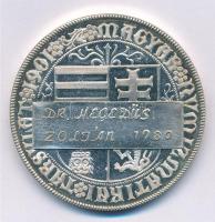 Gerl Károly (1857-1907) 1980. "Magyar Numizmatikai Társulat tagsági érem - Szent László" n...