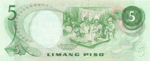 Fülöp-szigetek + Hong Kong 4 klf modern bankjegy T:I