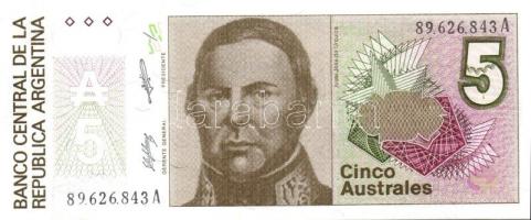 Argentína 13 klf modern bankjegy T:I
