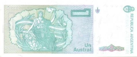 Argentína 13 klf modern bankjegy T:I