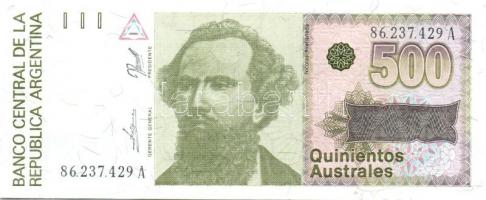 Argentína 13 klf modern bankjegy T:I