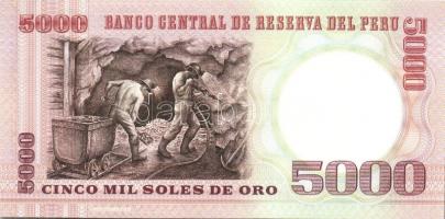 Peru 1985-1988. 7 klf bankjegy T:I