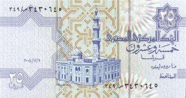 Egyiptom 8 klf modern bankjegy T:I