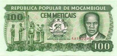 Mozambik 1967-1991. 8 klf bankjegy T:I