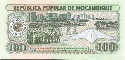 Mozambik 1967-1991. 8 klf bankjegy T:I