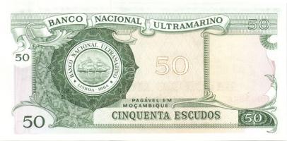 Mozambik 1967-1991. 8 klf bankjegy T:I