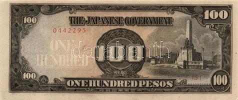 Japán megszállások / Kelet-Ázsia II. vh. 10 klf bankjegy T:I, I-, II(2x)