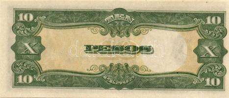 Japán megszállások / Kelet-Ázsia II. vh. 10 klf bankjegy T:I, I-, II(2x)