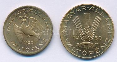 1950. 10f-20f Cu-Al "citromsárga" artex veret (2xklf) T:1,1-
Adamo F3, F4